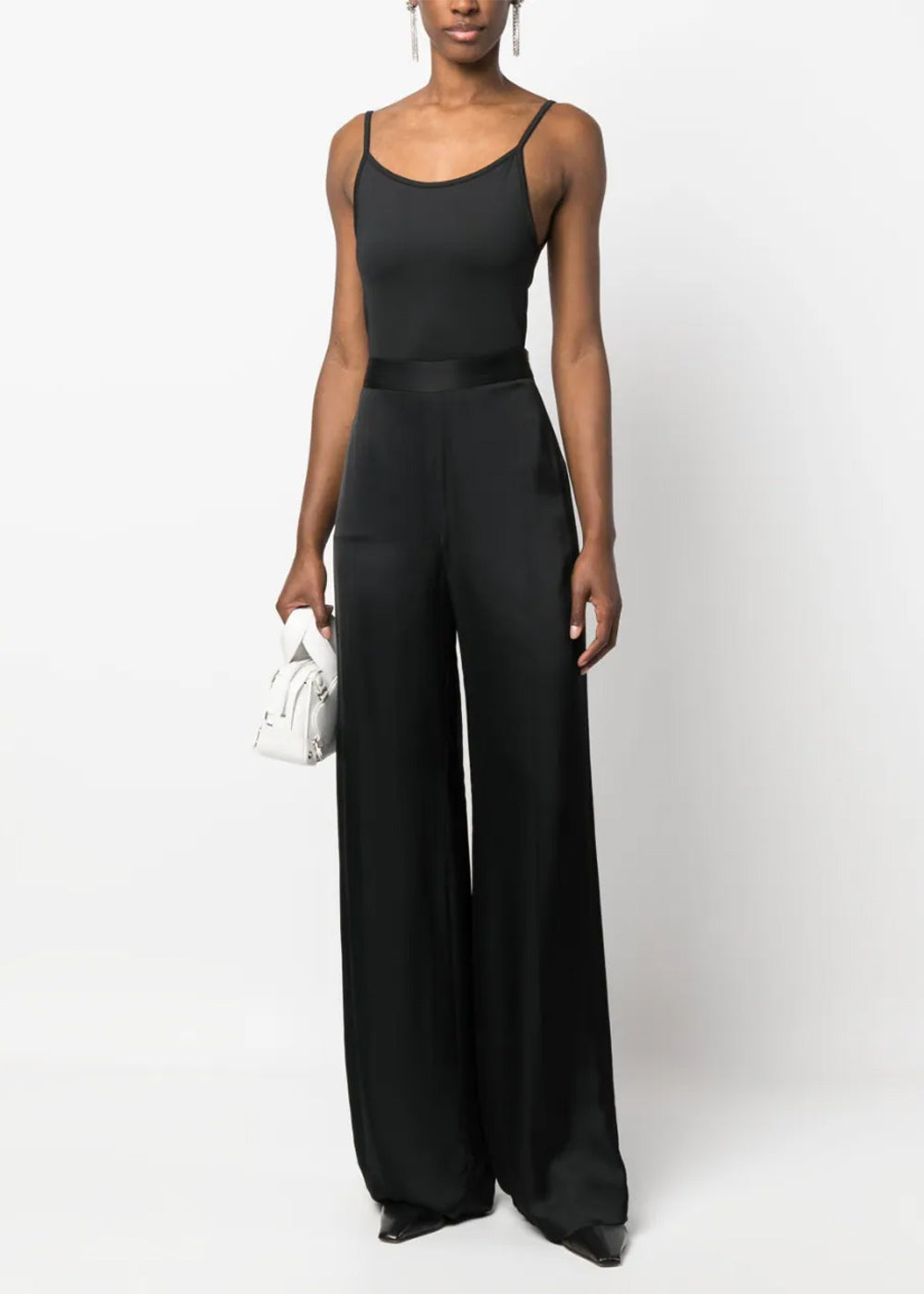 Black Sleeveless Top Maison margiela – Гарантія оригінальності – вид ззаду
