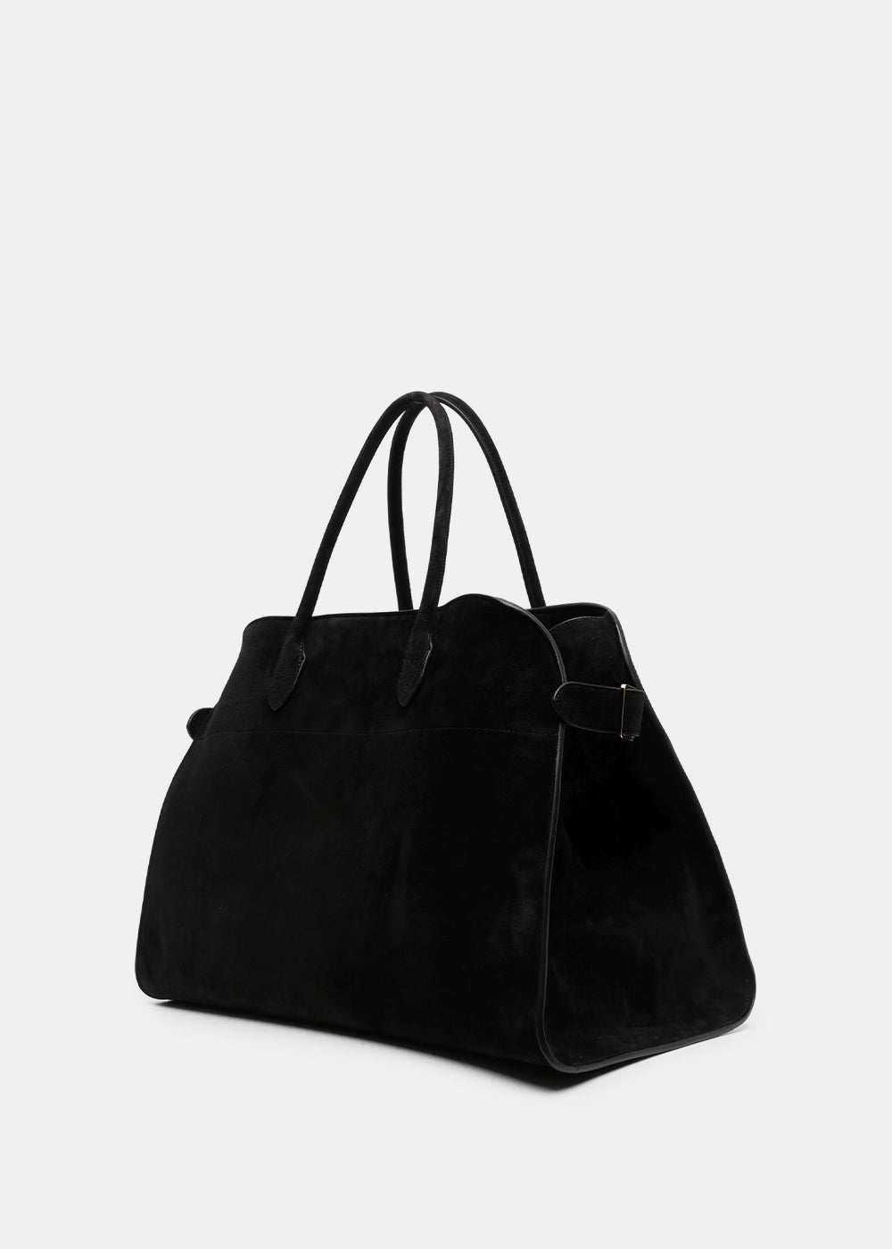 Suede Black Soft Margaux 17 Tote Bag The row – Гарантія оригінальності – детальний вид