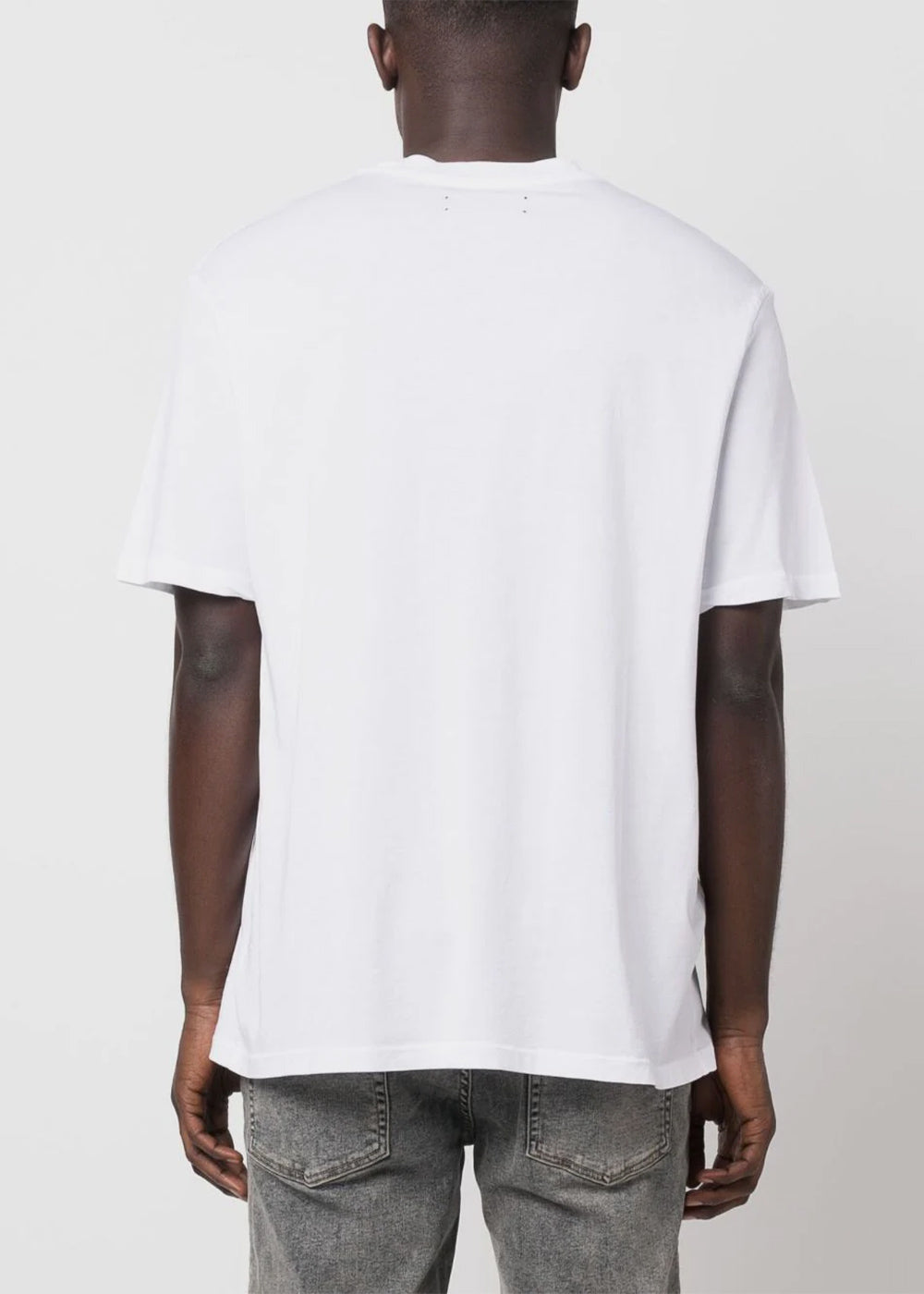 White M.a. Bar Logo T-Shirt Amiri – Гарантія оригінальності – збільшений вид