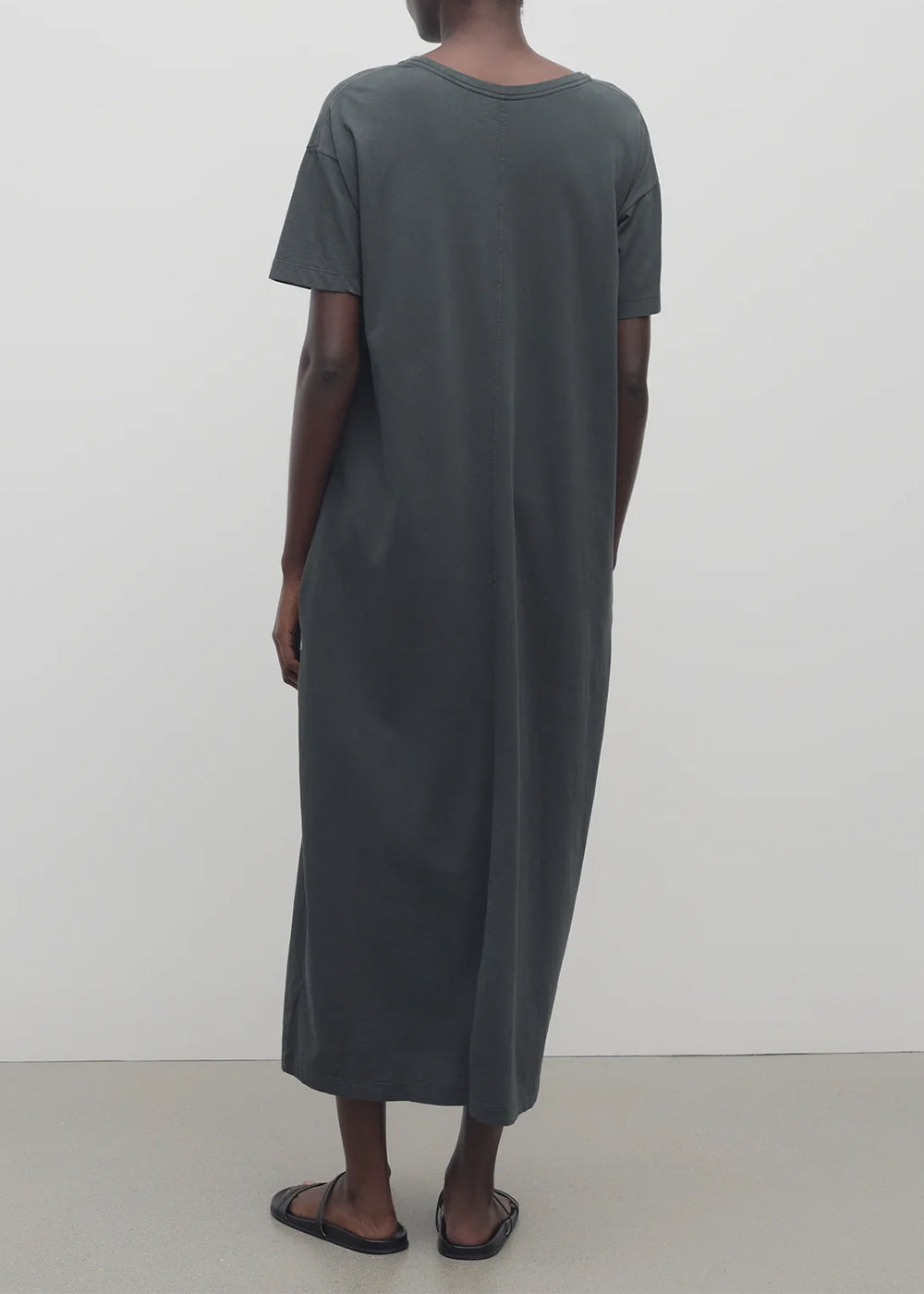 Faded Black Rakira Dress The row оригінал – Купити в Україні – збільшений вид