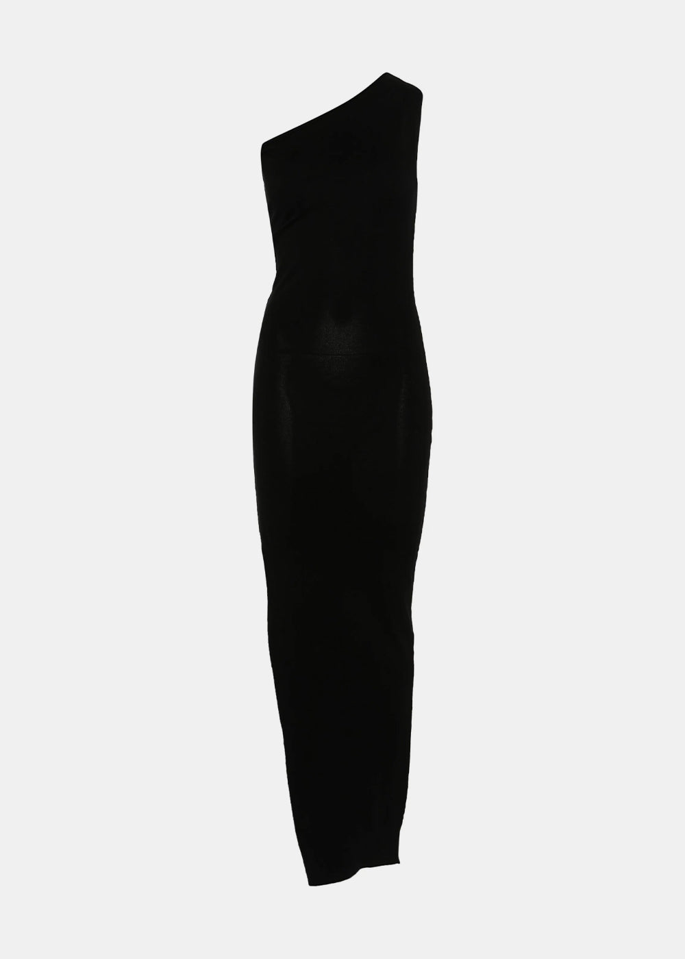 Black Asymmetric-Design Dress Rick owens – Гарантія оригінальності – боковий вид