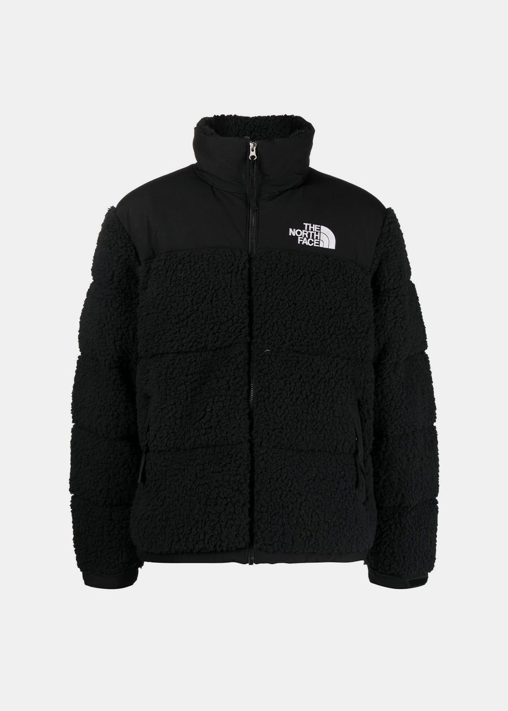 Оригінальна Black Sherpa Nuptse Jacket The north face – боковий вид