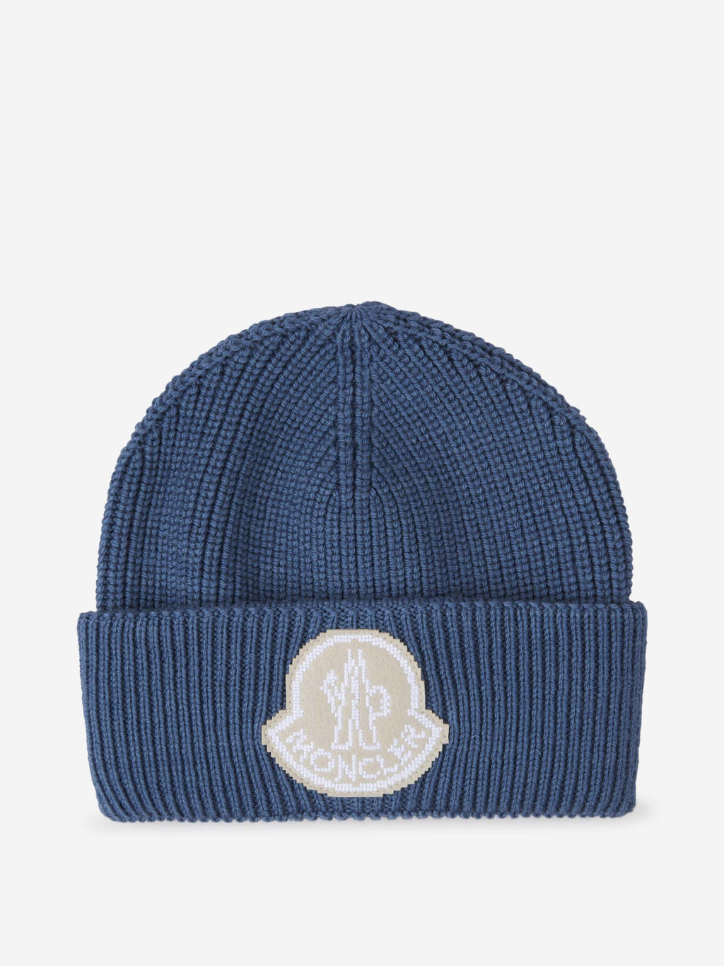 Logo Knitted Hat Moncler оригінал – Купити в Україні – боковий вид