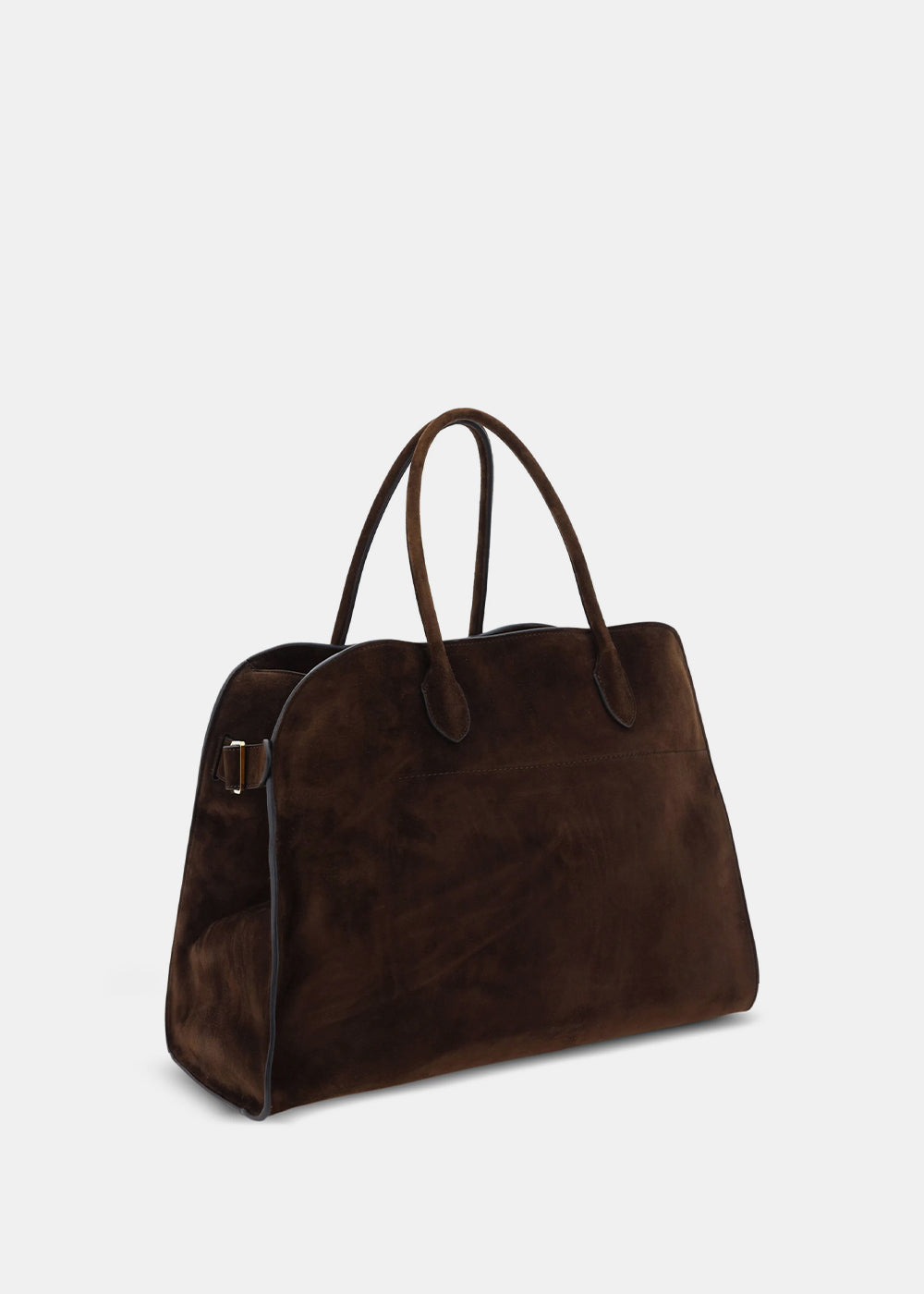 Оригінальна Suede Mocha Soft Margaux 17 Tote Bag The row – вид ззаду