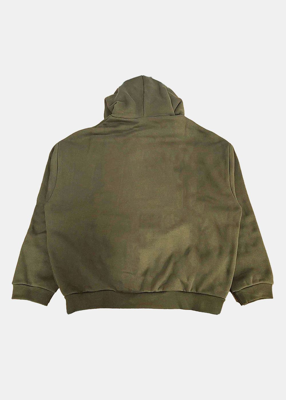 Olive Fleece Hoodie Fear of god оригінал – Купити в Україні – вид ззаду