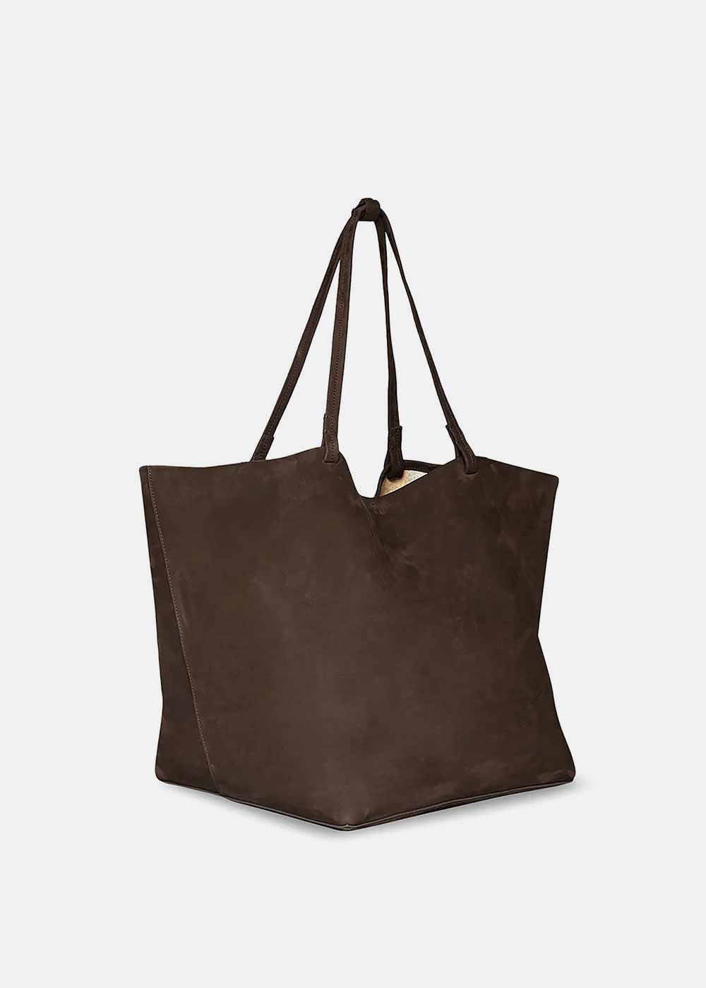 Оригінальна Dark Mocha XL Park Tote The row – детальний вид