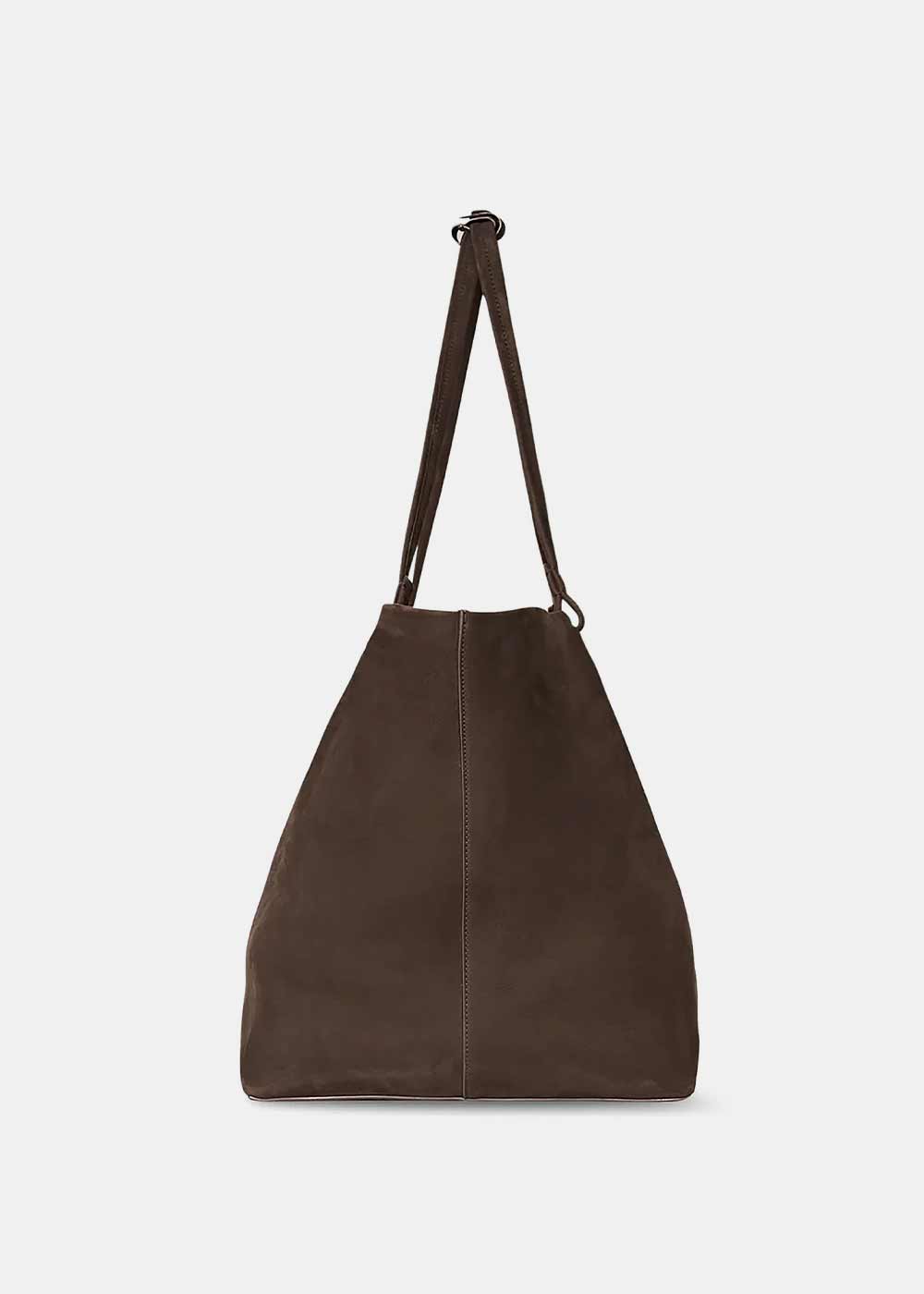 Оригінальна Dark Mocha XL Park Tote The row – збільшений вид