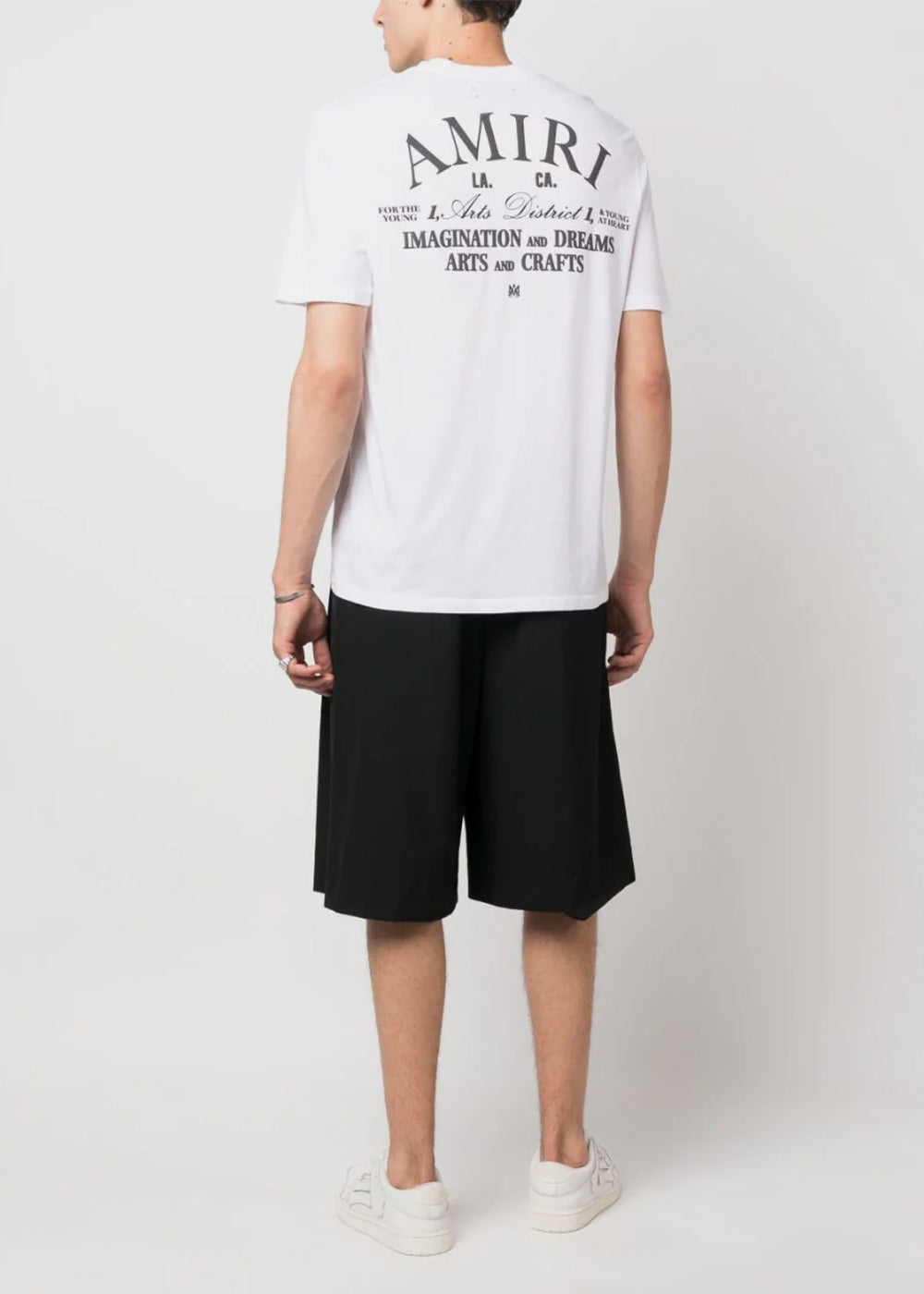 White Amiri Arts District T-Shirt Amiri оригінал – Купити в Україні – збільшений вид