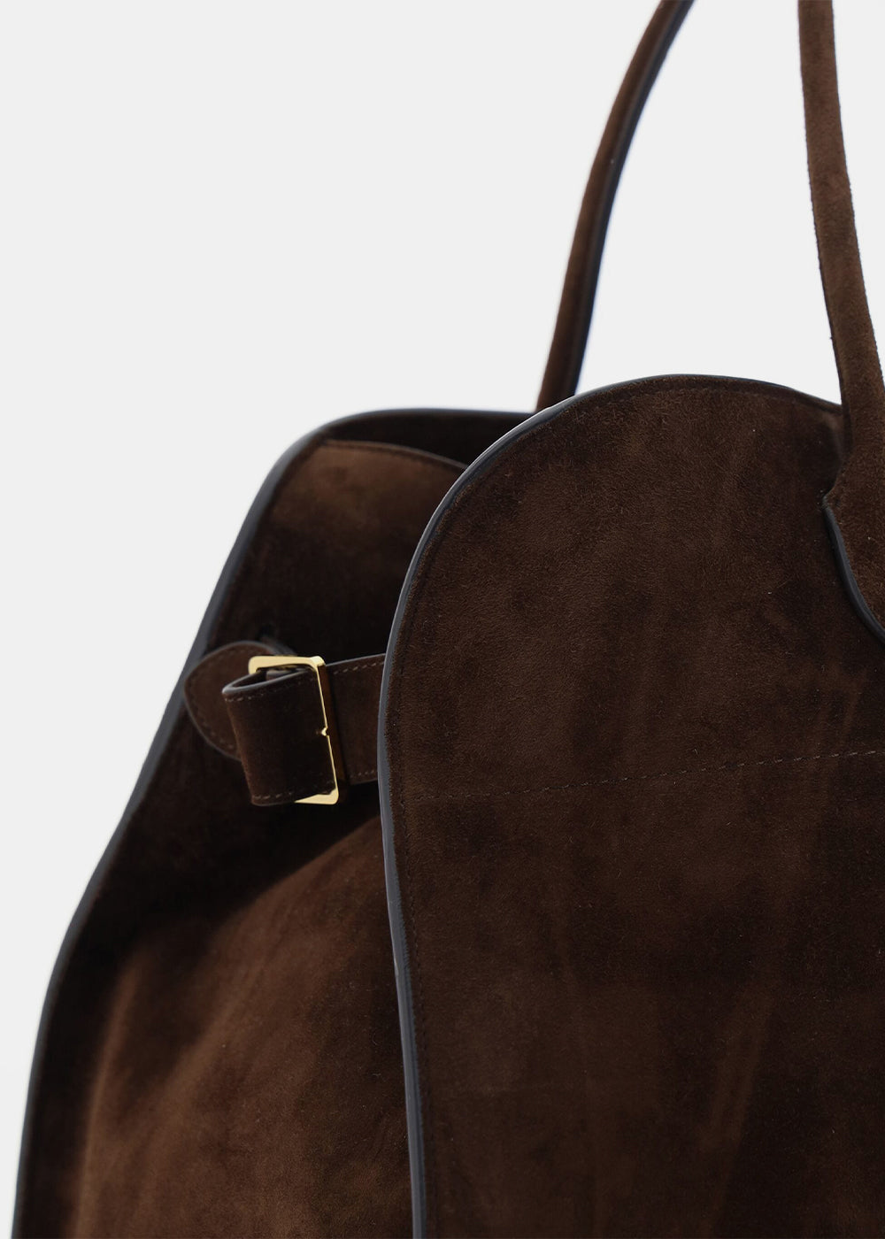 Оригінальна Suede Mocha Soft Margaux 17 Tote Bag The row – збільшений вид
