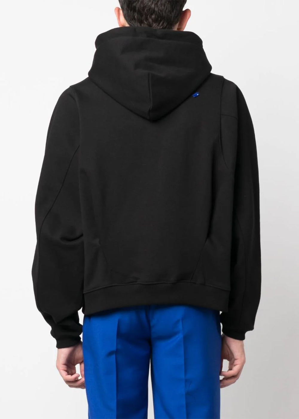 Black Embroidered-Logo Hoodie Ader error – Гарантія оригінальності – збільшений вид