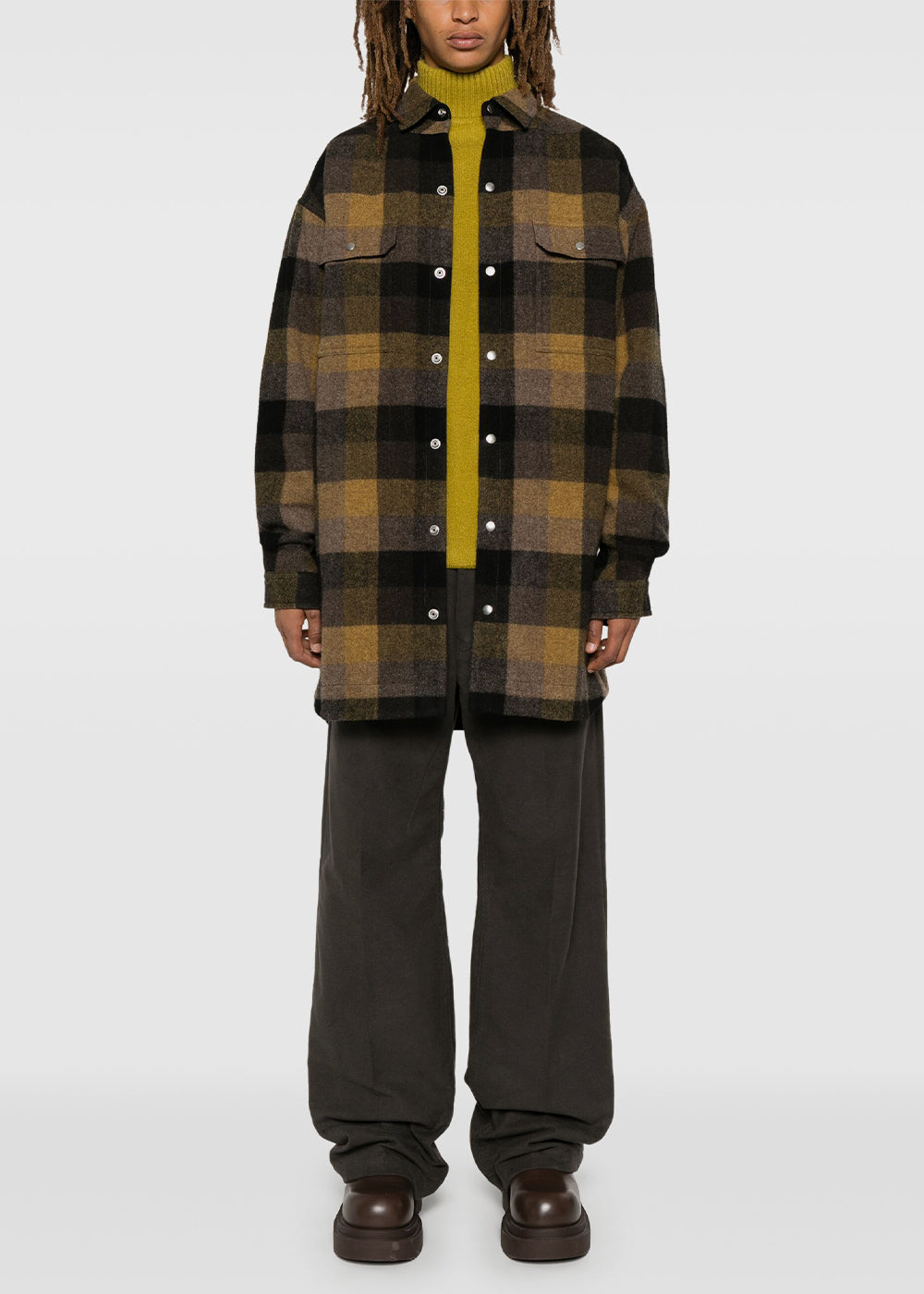 Dark Dust Geth Jeans Rick owens оригінал – Купити в Україні – вид ззаду