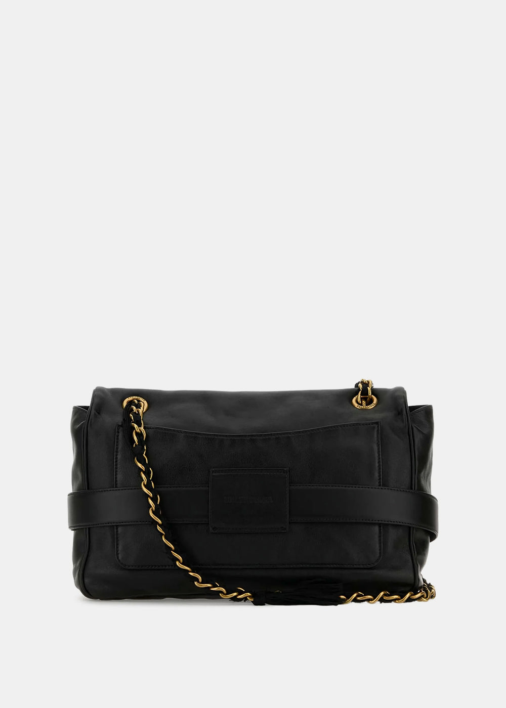 Black Modu Flap Chain Bag M Balenciaga – Гарантія оригінальності – вид ззаду