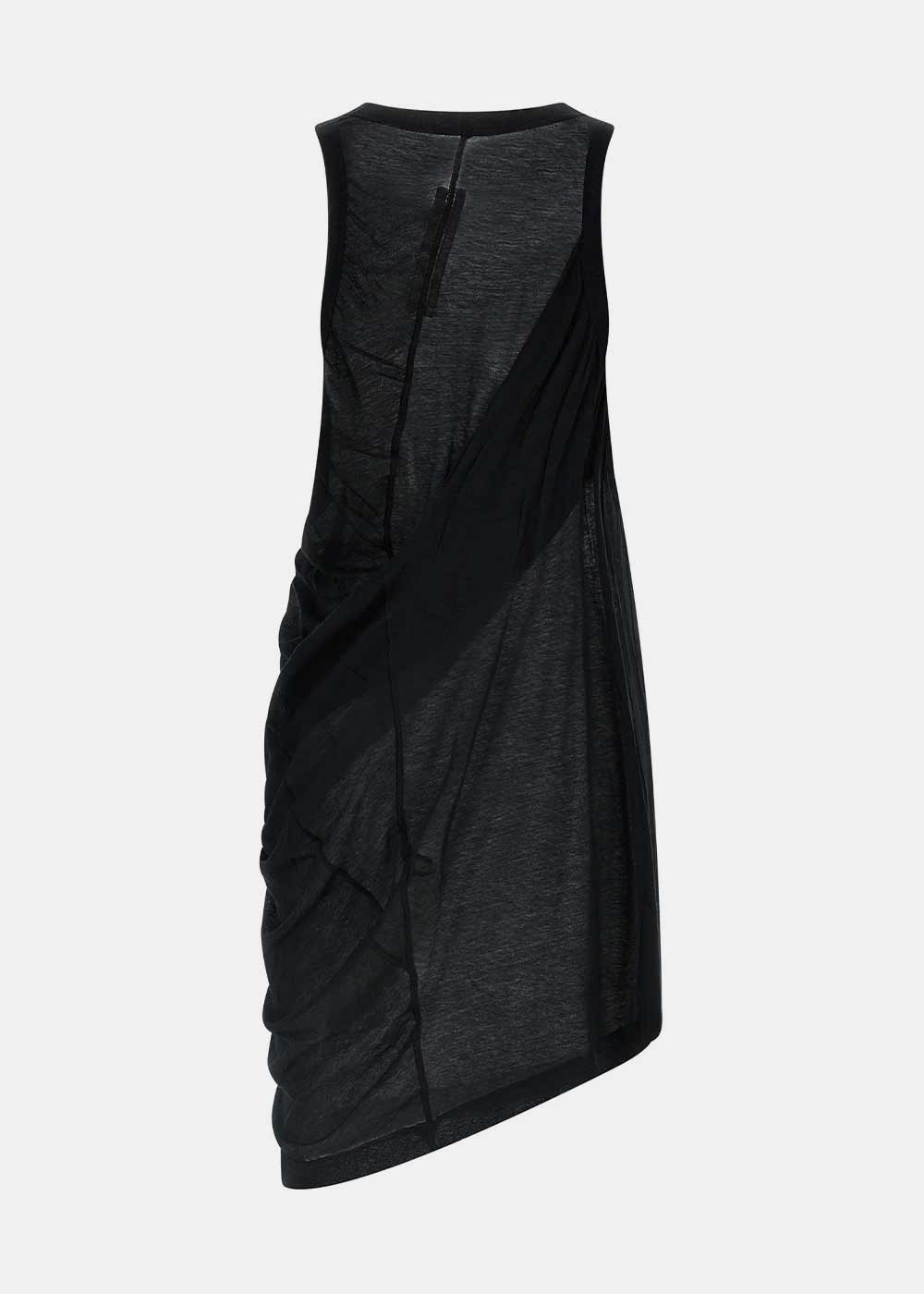 Black Anthem Tank Top Rick owens – Гарантія оригінальності – вид ззаду