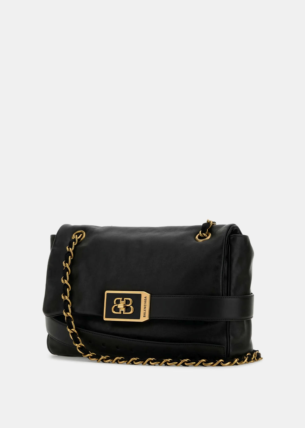 Black Modu Flap Chain Bag M Balenciaga – Гарантія оригінальності – детальний вид
