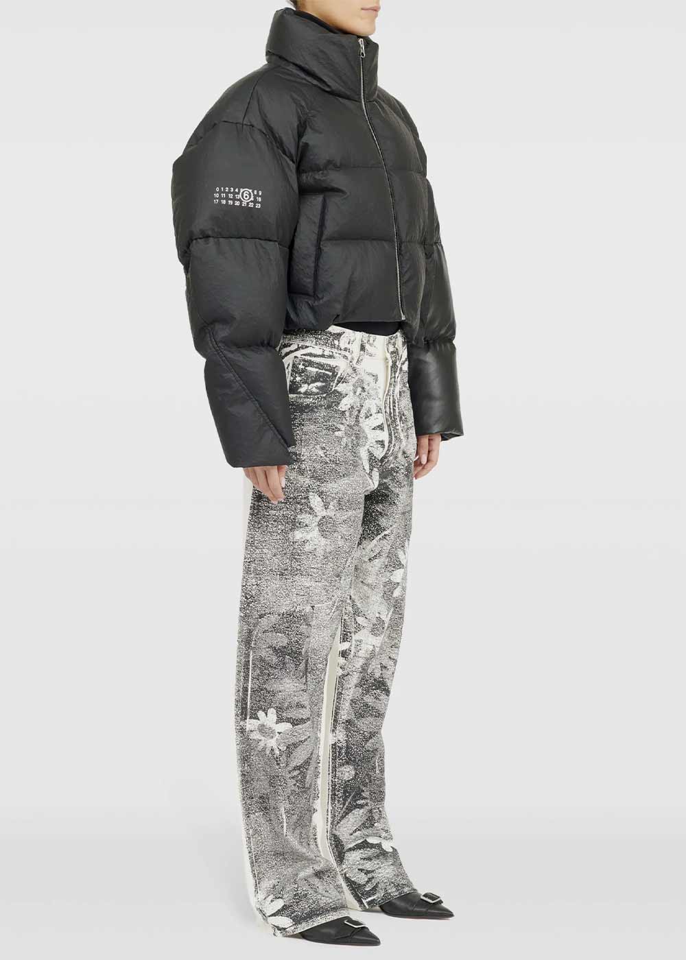 Black Mm6 X Chen Peng Padded Jacket Maison margiela оригінал – Купити в Україні – детальний вид