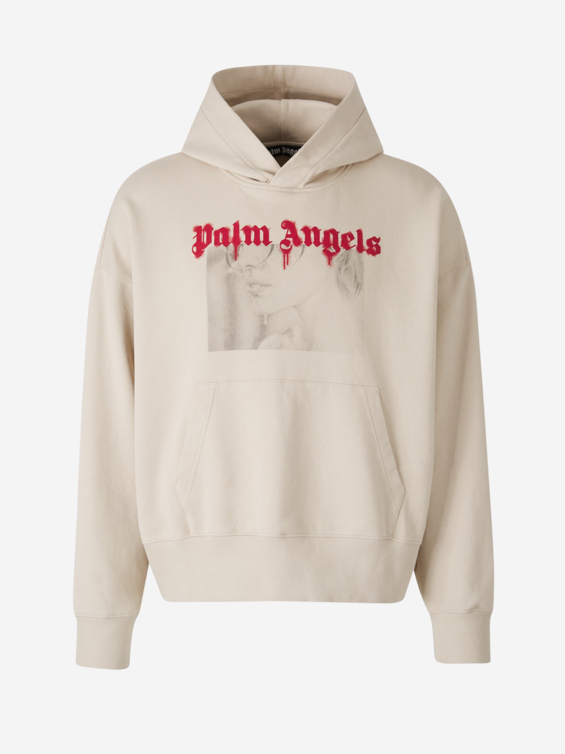 Portrait Logo Sweatshirt Palm angels оригінал – Купити в Україні – боковий вид