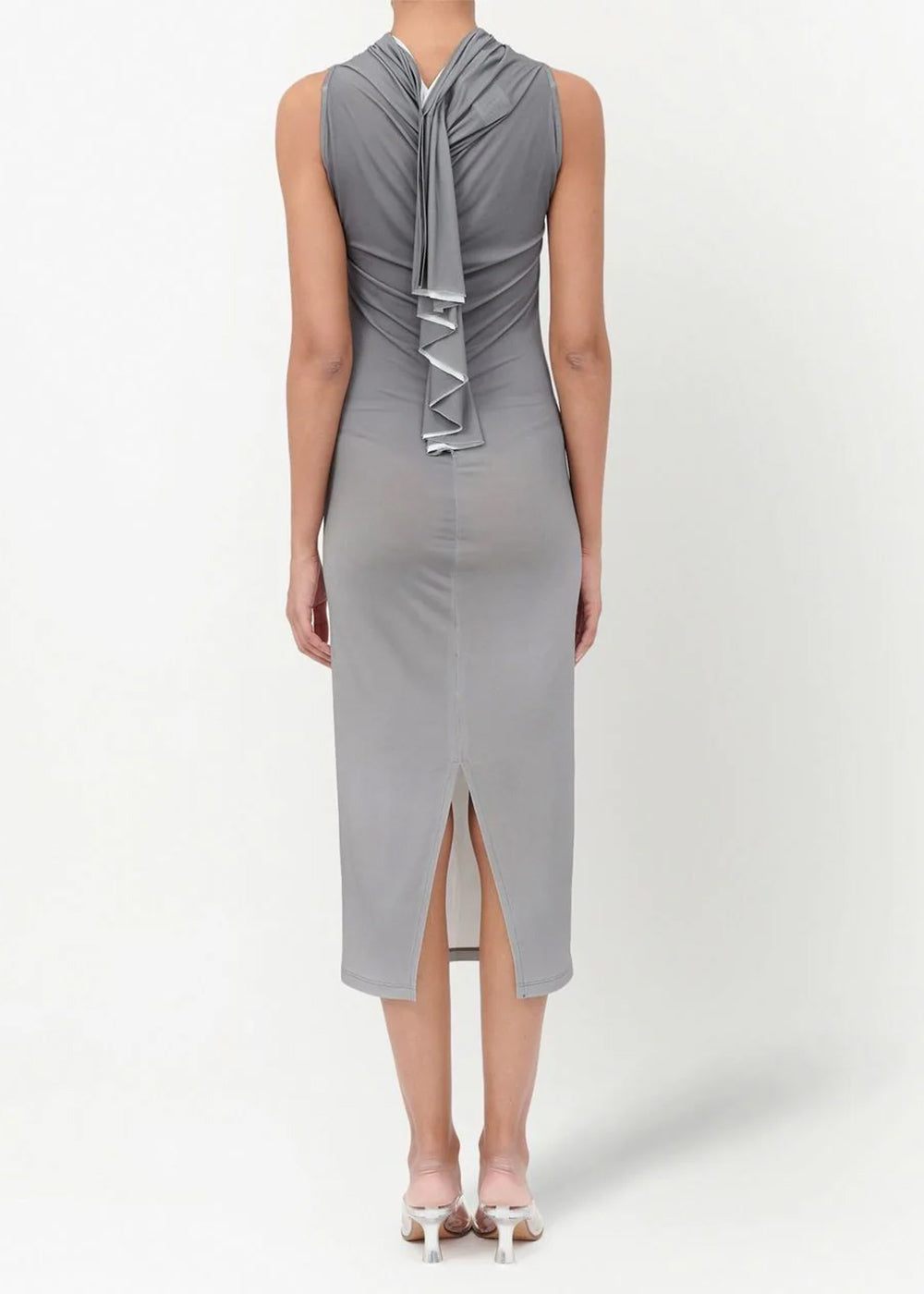 Оригінальна Grey Graphic MIDI Dress Maison margiela – детальний вид
