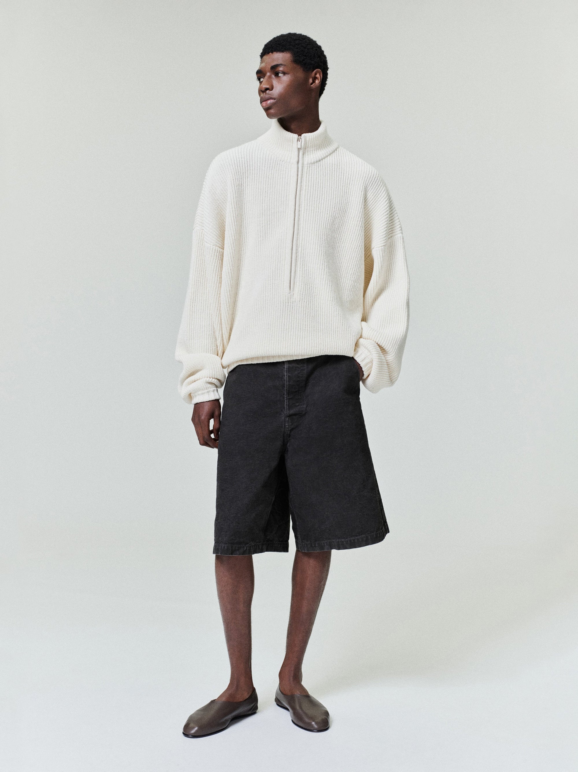 Оригінальна Zip-Up Sweater Long Sleeve Fear of god – вид ззаду - FEAR OF GOD
