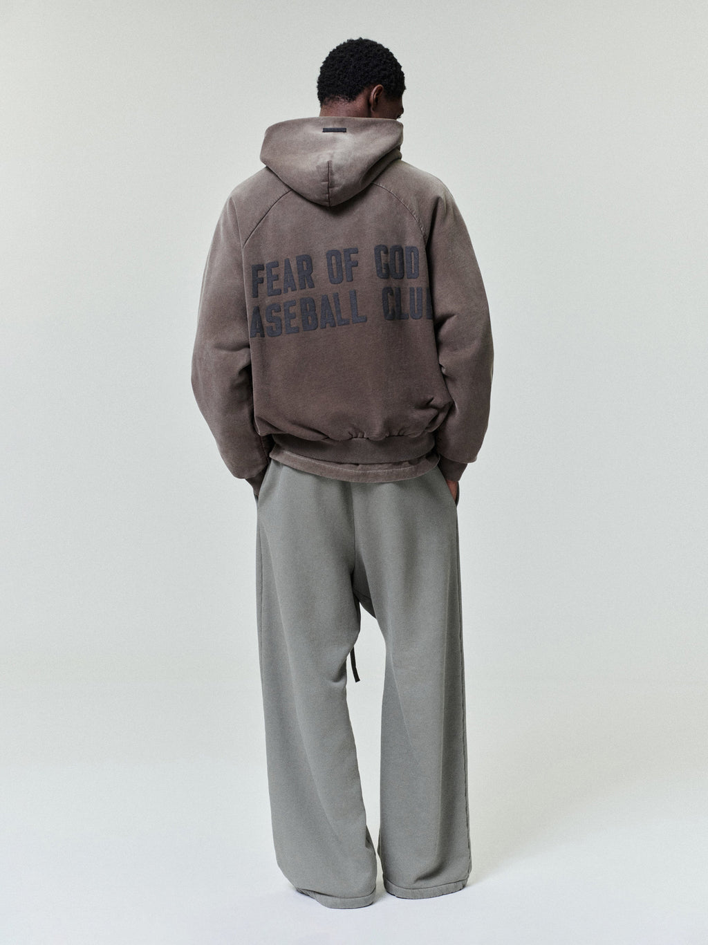 Оригінальна Wide Leg Sweatpants Fear of god – вид ззаду