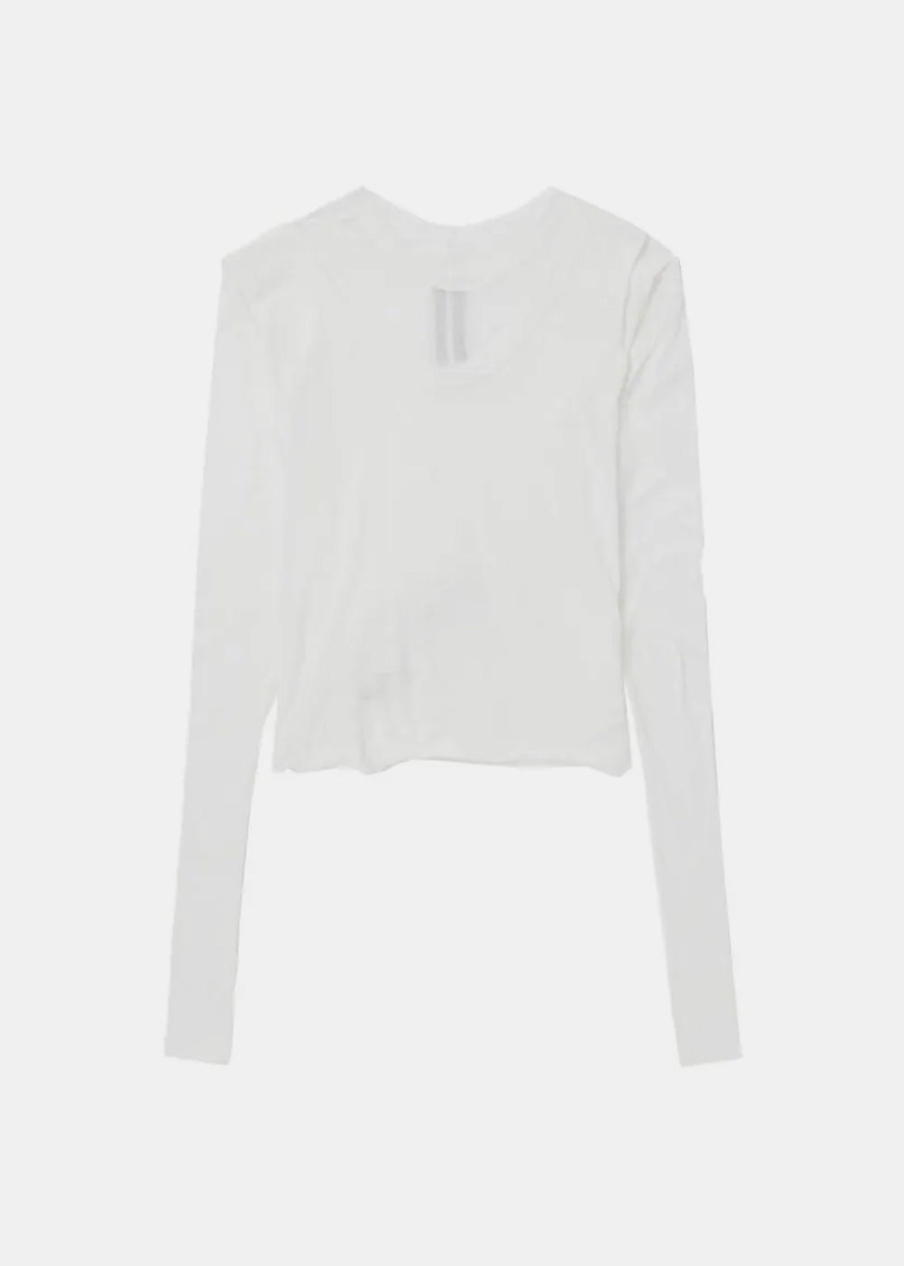 Оригінальна Milk Layered Distressed-Effect Top Rick owens – боковий вид