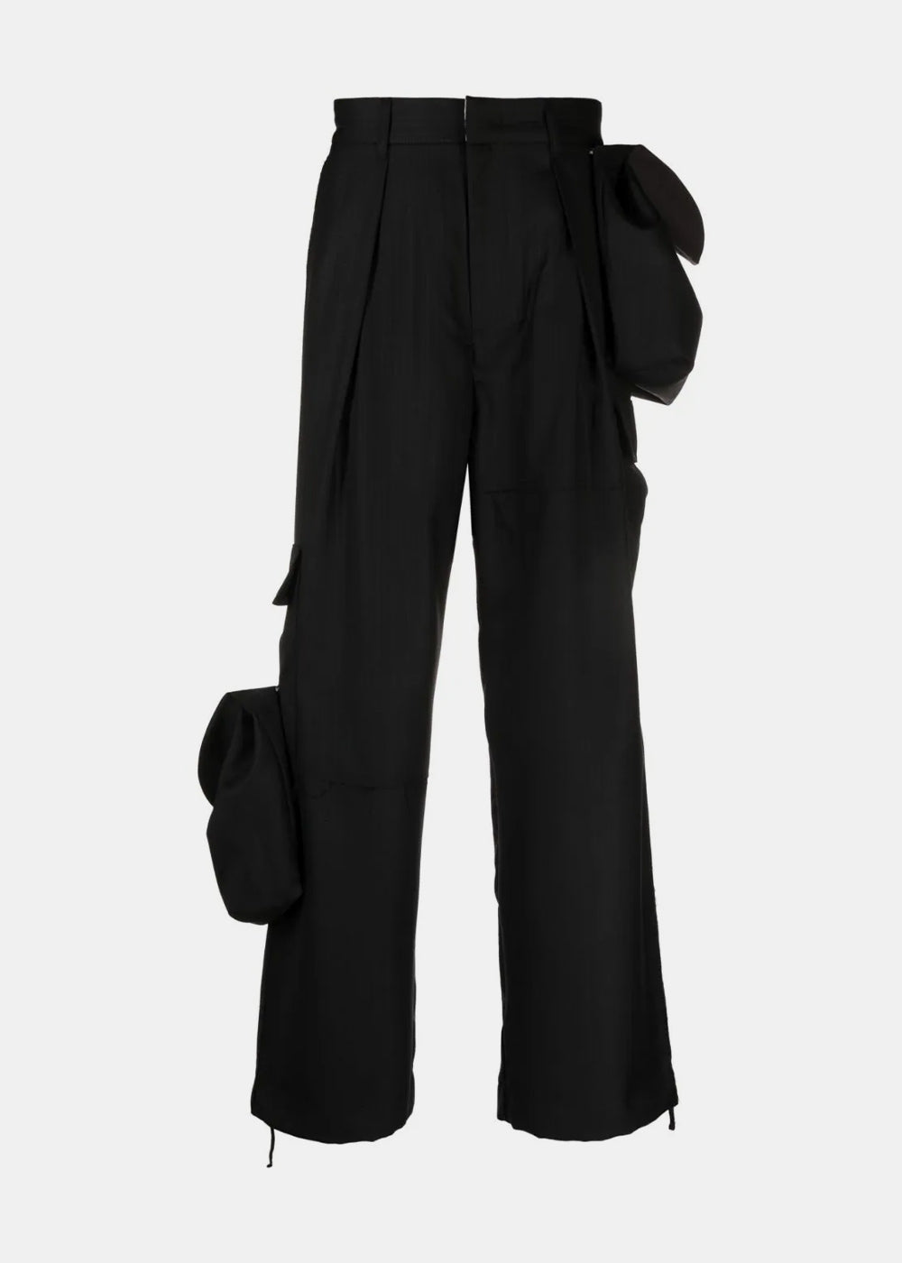 Black Cargo Pants Ader error – Гарантія оригінальності – боковий вид