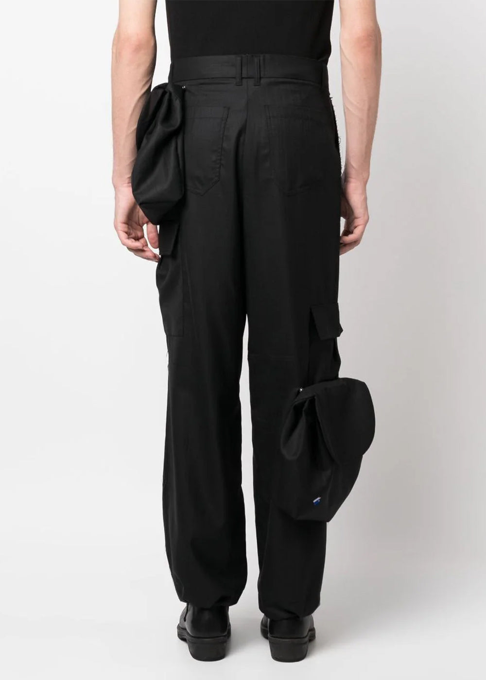 Black Cargo Pants Ader error – Гарантія оригінальності – детальний вид
