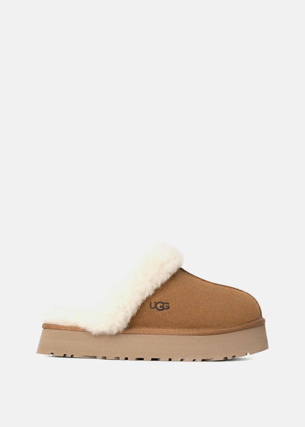 Оригінальна Chestnut Women Disquette Slippers Ugg – боковий вид