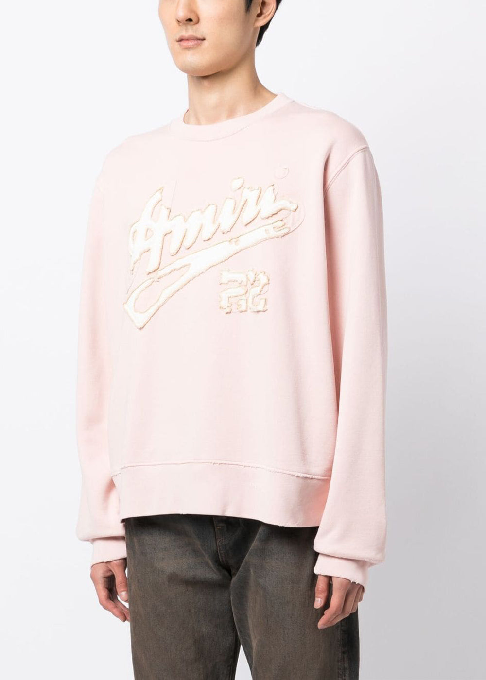 Pink 22 Logo-Appliqué Sweatshirt Amiri оригінал – Купити в Україні – детальний вид