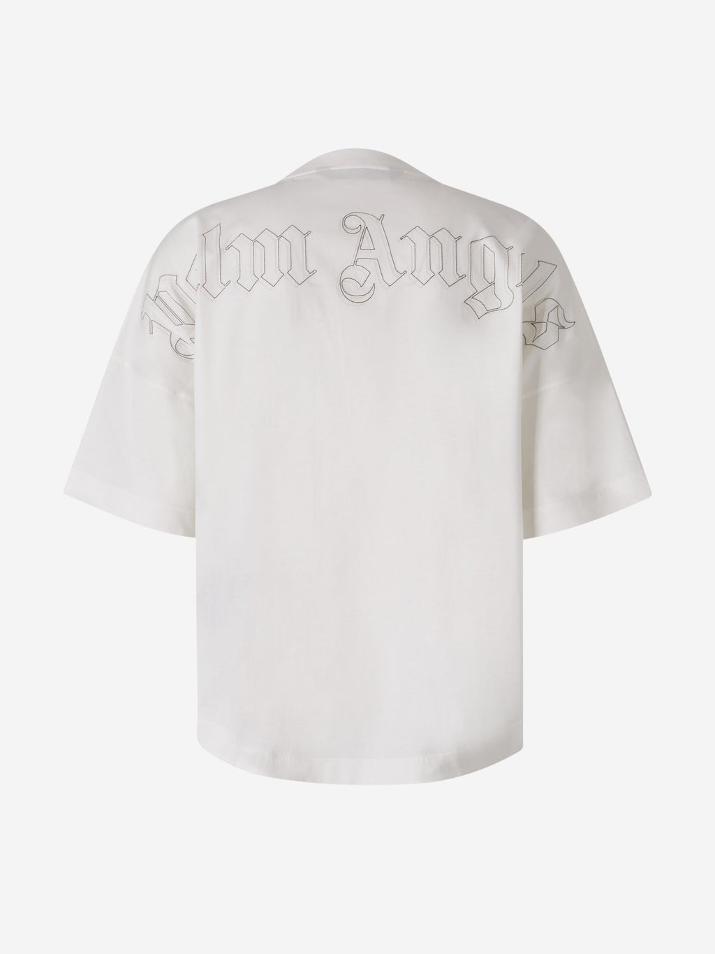 Оригінальна Oversize Logo T-Shirt Palm angels – вид ззаду