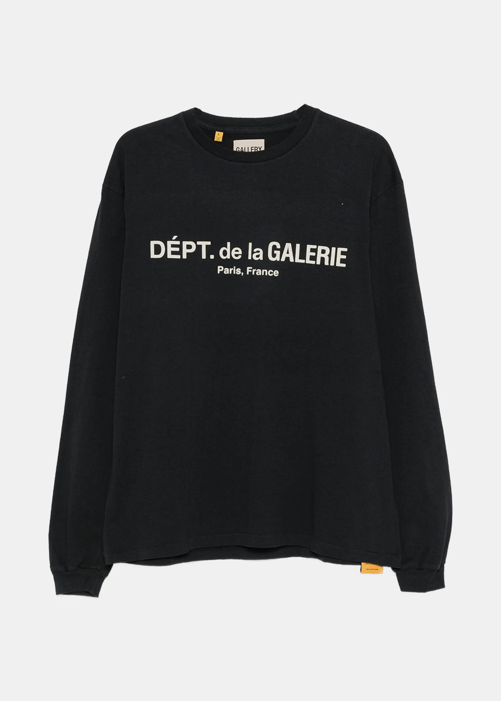 Оригінальна Washed Black French Logo Lux Long Sleeve Tee Gallery department – боковий вид