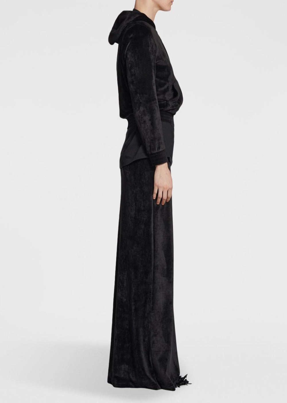 Black Maxi Skirt Balenciaga – Гарантія оригінальності – детальний вид