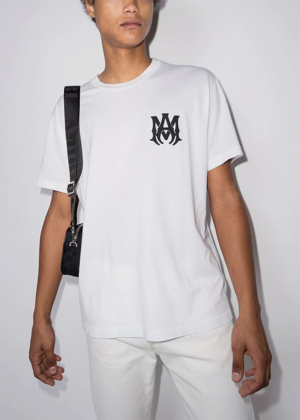 White M.a. Logo T-Shirt Amiri оригінал – Купити в Україні – вид ззаду