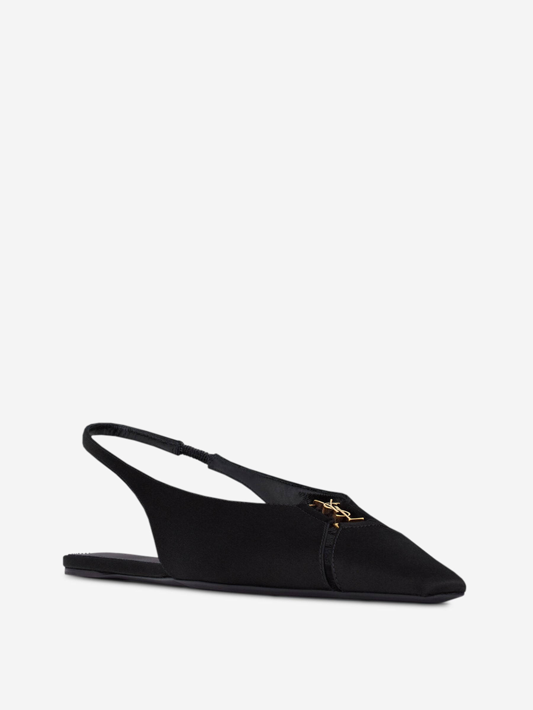 Babylone Silk Slingbacks Saint laurent оригінал – Купити в Україні – детальний вид