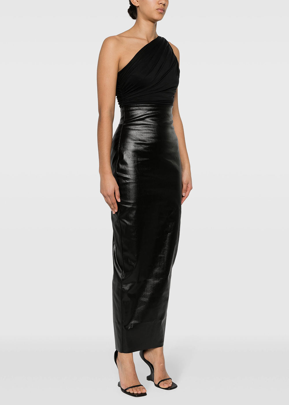 Black Coated Denim Skirt Rick owens оригінал – Купити в Україні – детальний вид