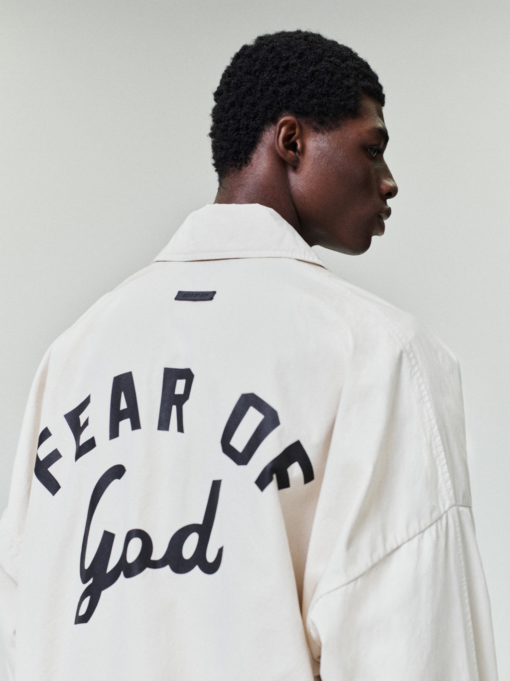 Garment Dyed Cotton Windbreaker Fear of god оригінал – Купити в Україні – боковий вид