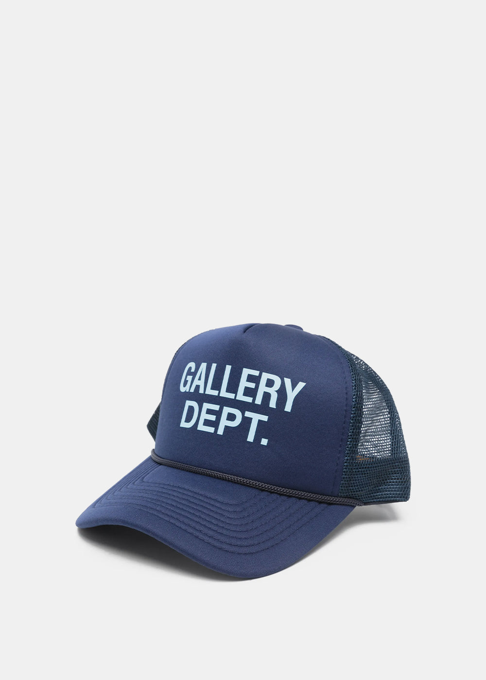 Оригінальна Deep Navy Gd Logo Trucker Hat Gallery department – боковий вид