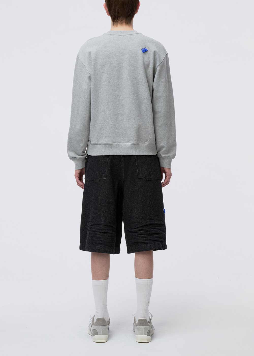 Оригінальна Grey Graphic-Print Sweatshirt Ader error – детальний вид