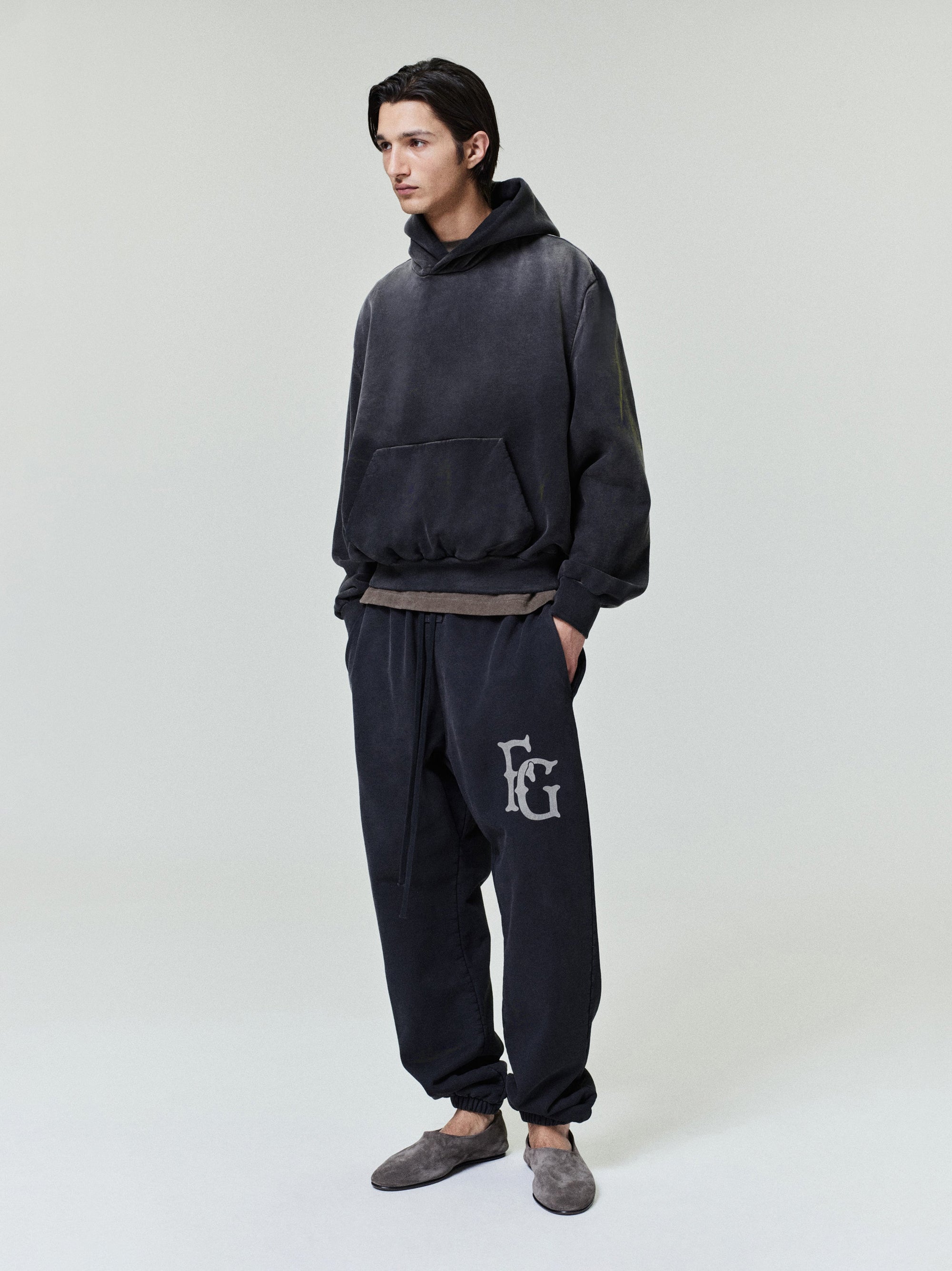 Fg Classic Sweatpant Fear of god – Гарантія оригінальності – боковий вид - FEAR OF GOD