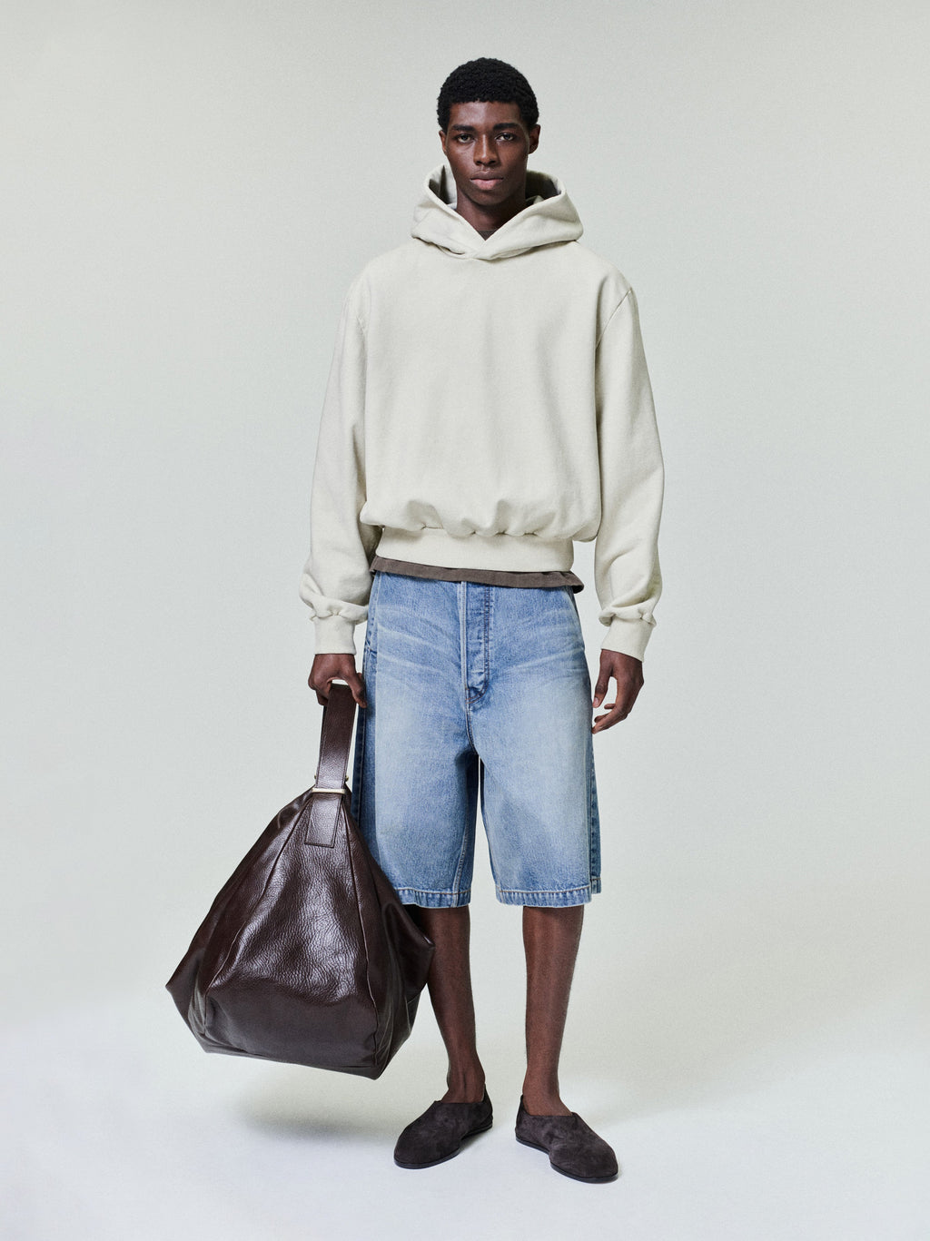 Оригінальна Denim Utility Shorts Fear of god – вид ззаду
