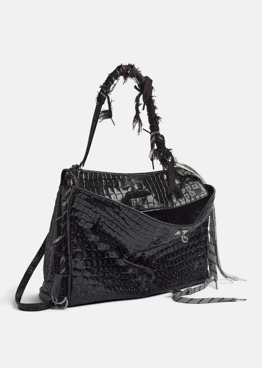 Black Rodeo Large Handbag Balenciaga оригінал – Купити в Україні – вид ззаду