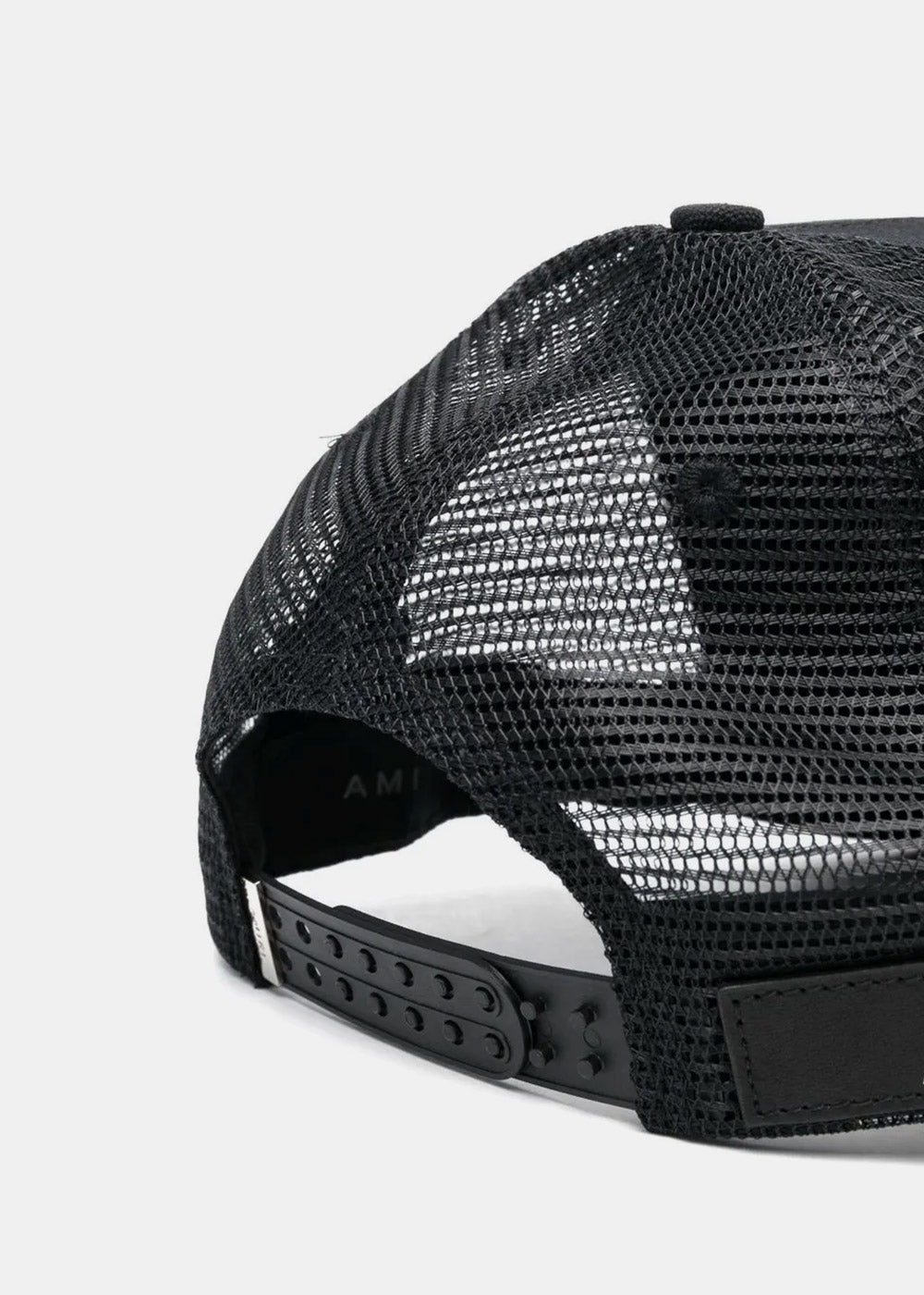 Оригінальна Black Logo-Embroidered Baseball Cap Amiri – вид ззаду