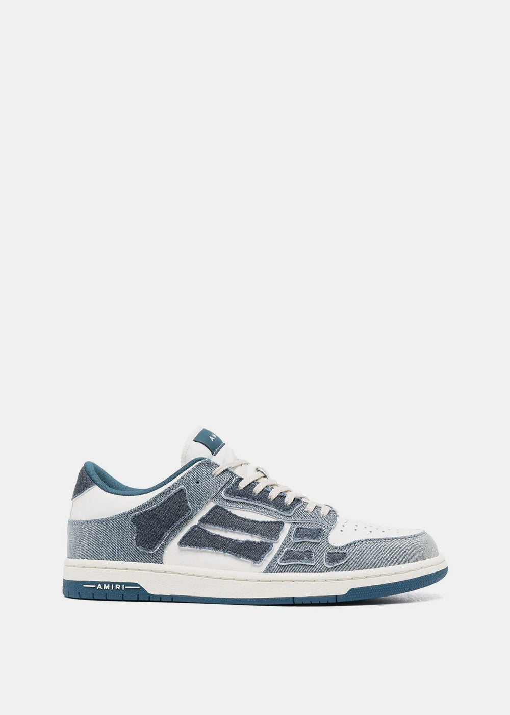 Оригінальна Denim Skel Top Low Sneakers Amiri – боковий вид