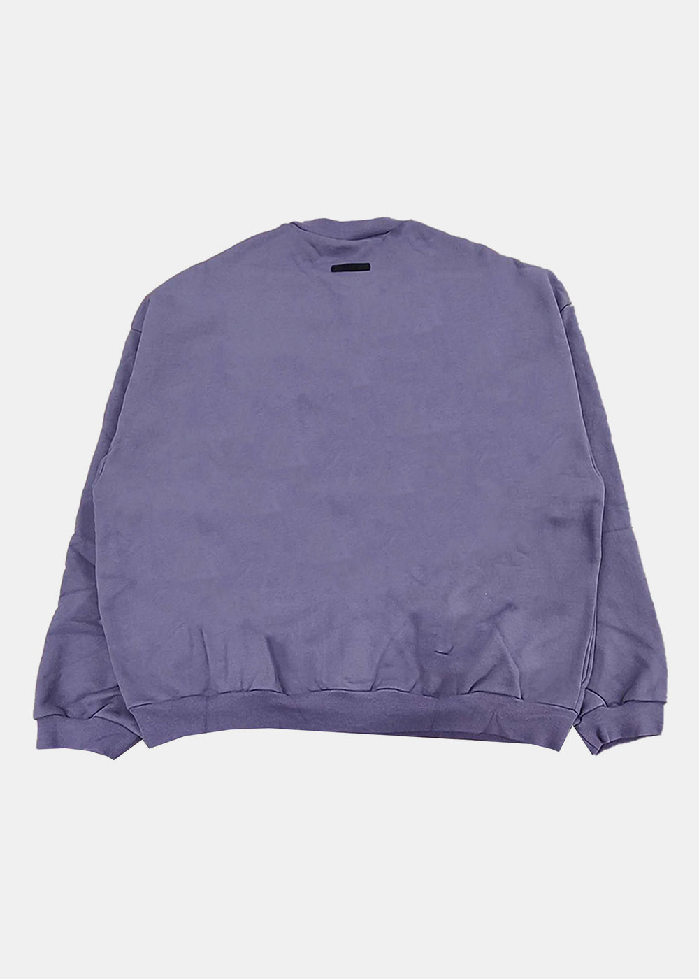 Lavender Heavy Fleece Crewneck Fear of god оригінал – Купити в Україні – вид ззаду - FEAR OF GOD