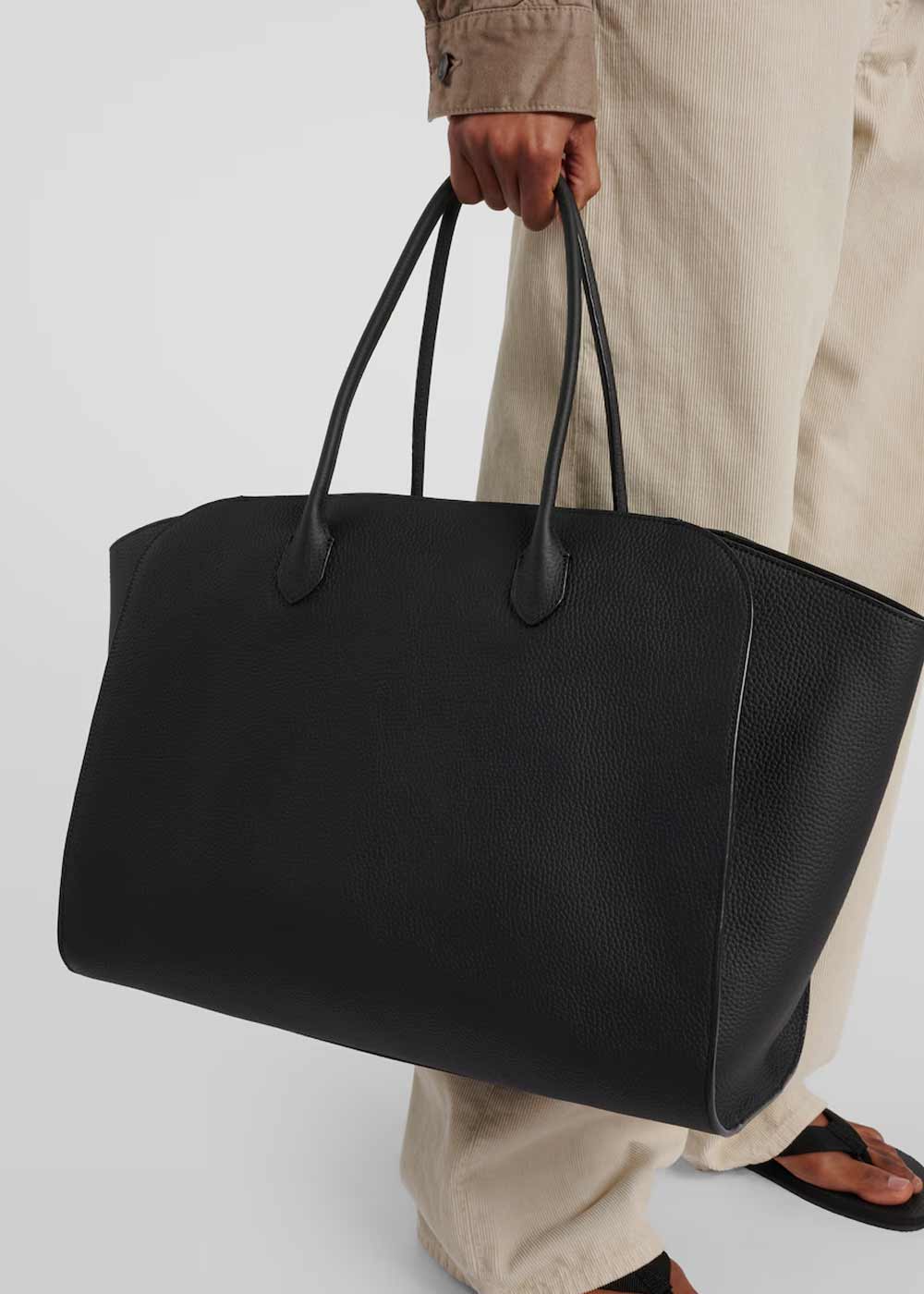 Black Marlo Bag The row – Гарантія оригінальності – вид ззаду
