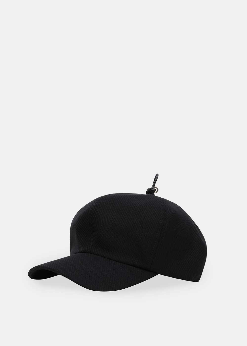 Оригінальна Black Oversized Fit 6 Panels Cap Ader error – вид ззаду