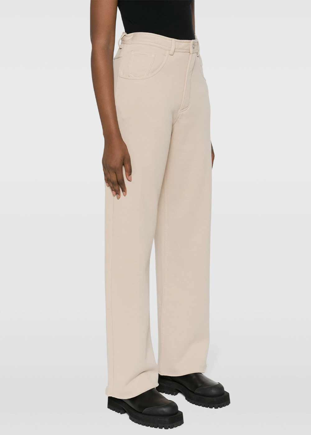 Beige Numbers-Motif Wide-Leg Trousers Maison margiela – Гарантія оригінальності – детальний вид