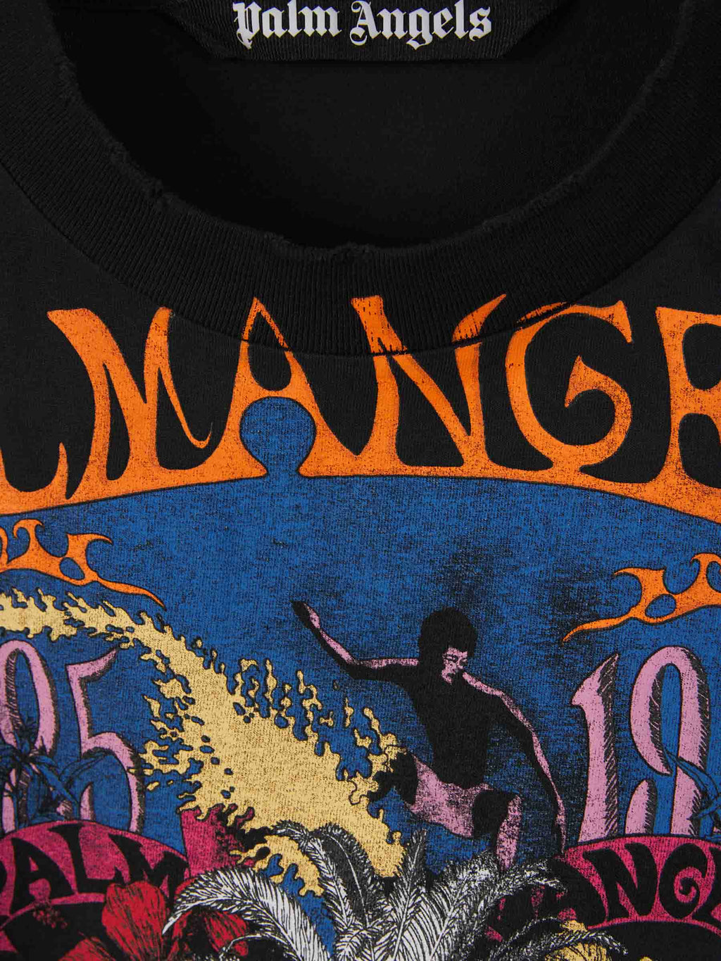 Concert Printed T-Shirt Palm angels – Гарантія оригінальності – детальний вид