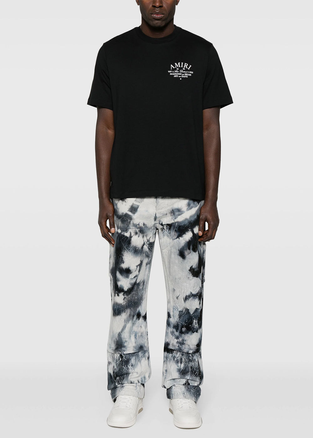 Black Amiri Arts District T-Shirt Amiri – Гарантія оригінальності – вид ззаду