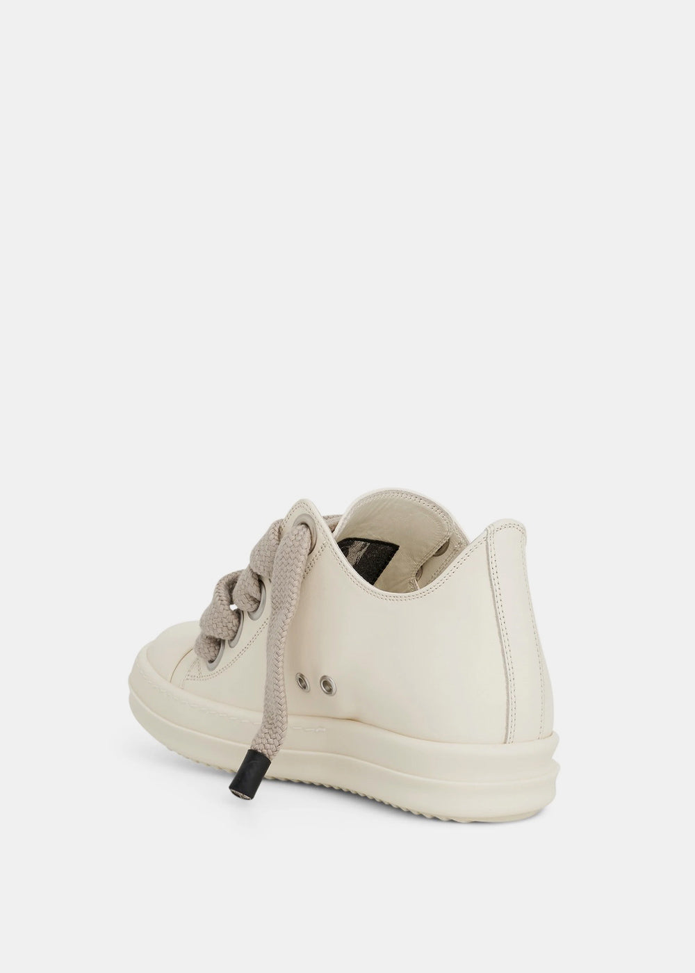 Milk White Jumbo Laced Low Top Sneaker Rick owens оригінал – Купити в Україні – детальний вид