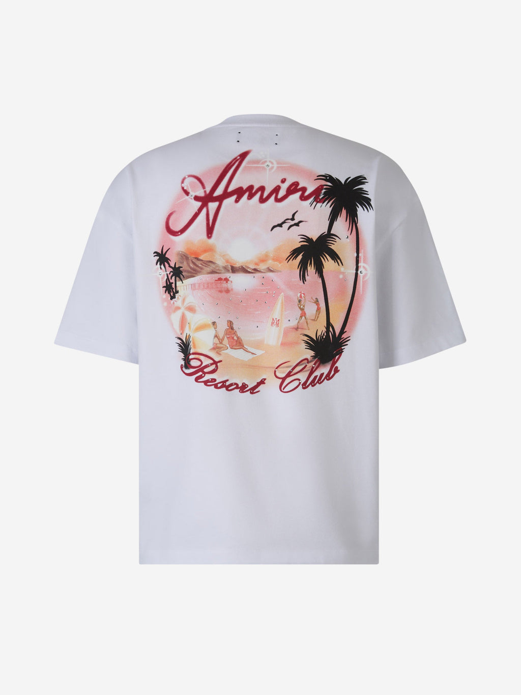 Оригінальна Cotton Logo T-Shirt Amiri – детальний вид